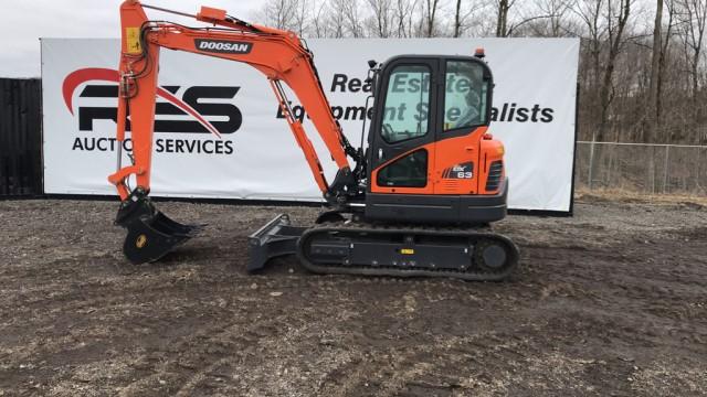 2017 Doosan DX 63-3 Crawler Excavator Mini