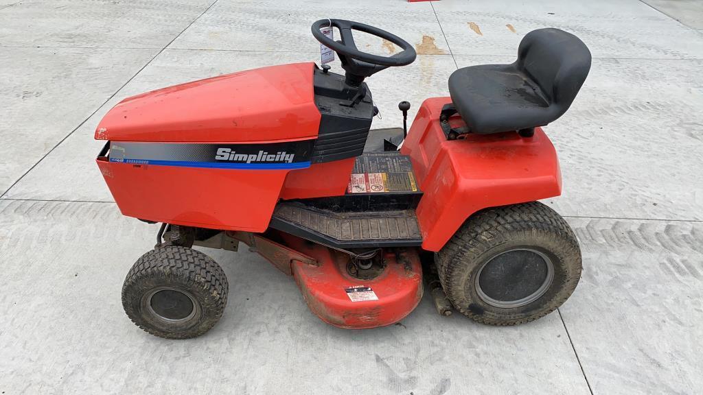 "ABSOLUTE" Simplicity Hydro 14 Riding Mower