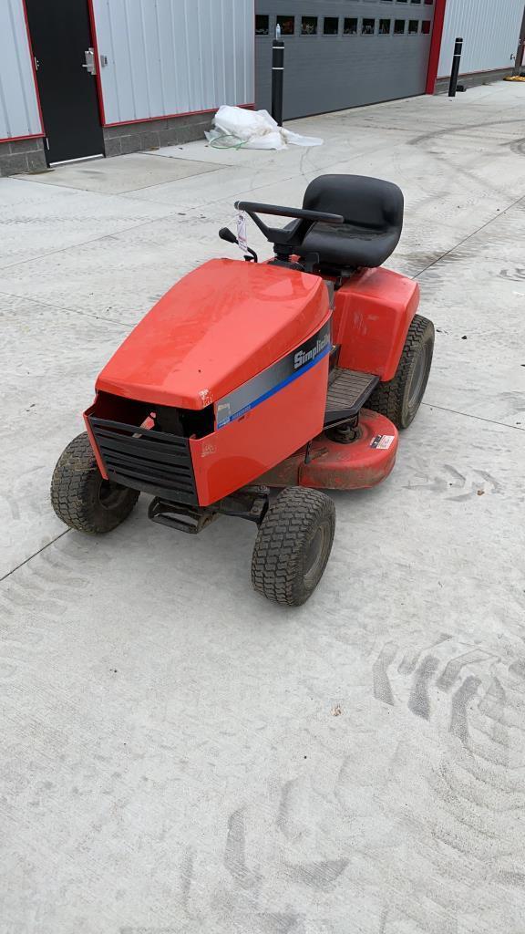 "ABSOLUTE" Simplicity Hydro 14 Riding Mower