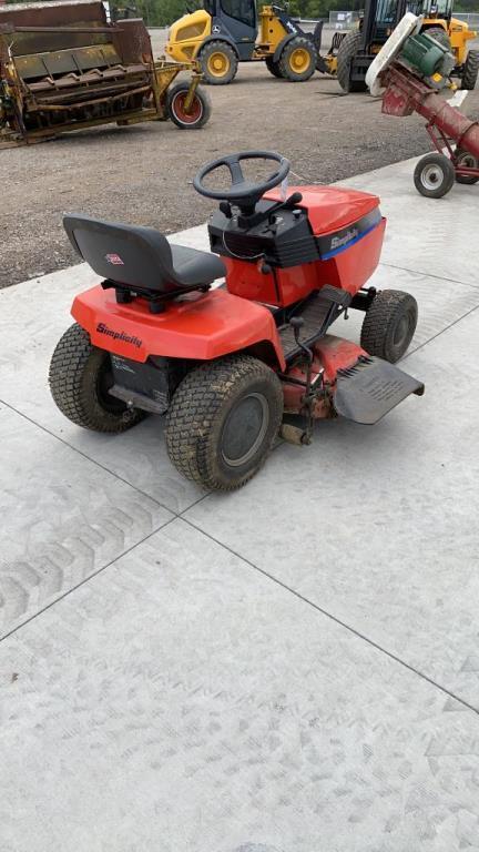 "ABSOLUTE" Simplicity Hydro 14 Riding Mower