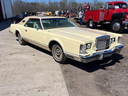 "ABSOLUTE" 1978 Lincoln Continental Mark 5 Car