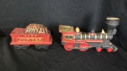 MCCORMICK'S JUPITER 60 WHISKEY 4PC TRAIN DECANTER