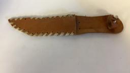 WESTERN STAG HANDLE HUNTING KNIFE