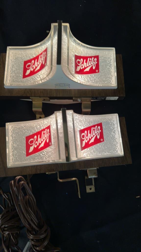 SCHLITZ BEER ADVERTISING LIGHTS