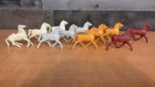 11) 1960s VINTAGE LIDO HORSES