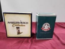 Lot of 2 Anheuser-Busch Collection Steins