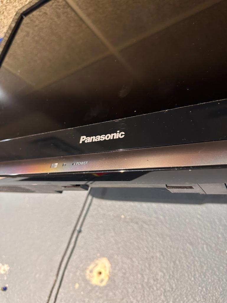 Two Panasonic 32in TVs, w/ Wall-Mounts, Buyer to Remove