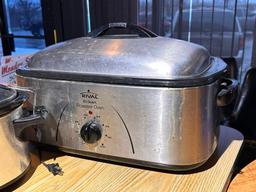 18 Quart Roaster, Slow Cooker