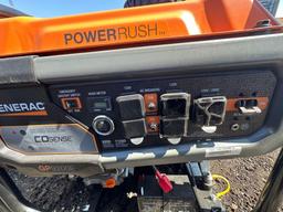 NEW GENERAC 6500 WATT ELEC START GENERATOR NEW SUPPORT EQUIPMENT