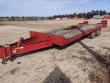 2001 EAGER BEAVER 12 TON TAGALONG TRAILER VN:112HAP3011L056438 equipped with 12 ton capacity, tandem