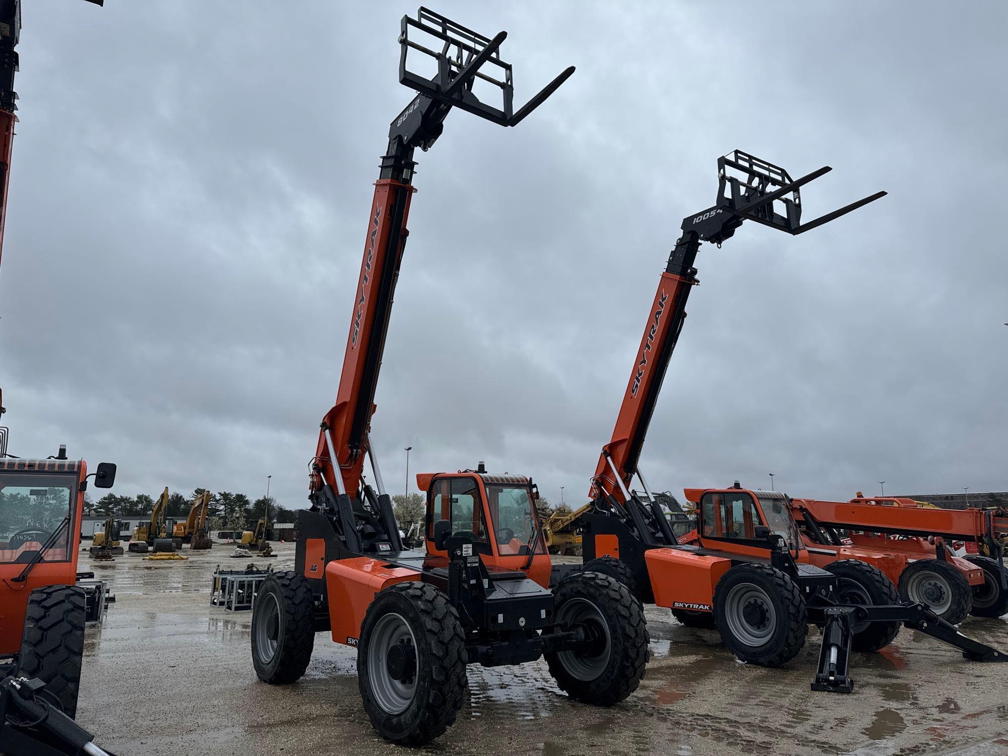 NEW UNUSED 2023 SKYTRAK 8042 TELESCOPIC FORKLIFT SN;0160130257 4x4, powered by Cummins diesel