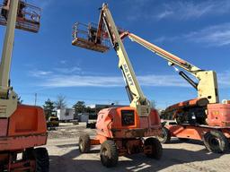 JLG 460SJ BOOM LIFT SN:300123498 4x4, powered by Deutz diesel engine, 48hp, equipped with 46ft.