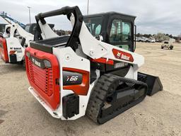 2022 BOBCAT T66 RUBBER TRACKED SKID STEER SN-22790 powered by diesel engine, 74hp, equipped with