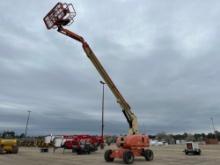JLG 860SJ BOOM LIFT SN:3000101073 4x4, powered by diesel engine, equipped with 86ft. Platform