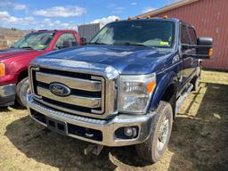 2012 FORD F250 SUPER DUTY XLT FLATBED TRUCK VN:D11458 powered by 6.7 diesel engine, equipped with