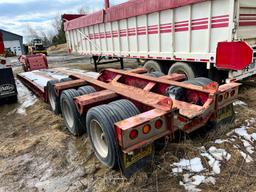 1999 FONTAINE SPECIALIZED TH55-FLD DETACHABLE GOOSENECK TRAILER VN:4EE485239X3508448 equipped with