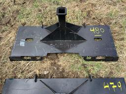 NEW 2IN. RECEIVER TRAILER MOVER SKID STEER ATTACHMENT