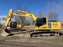 2020 KOMATSU PC210LC-11 HYDRAULIC EXCAVATOR SN:C80998 powered by diesel engine, equipped with Cab,