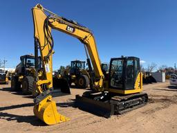 2021 CAT 308CR HYDRAULIC EXCAVATOR SN:GW800851powered by Cat diesel engine, equipped with Cab, air,