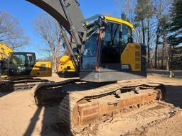 2022 VOLVO ECR355EL HYDRAULIC EXCAVATOR SN-314500... ...powered by diesel engine, equipped with Cab,