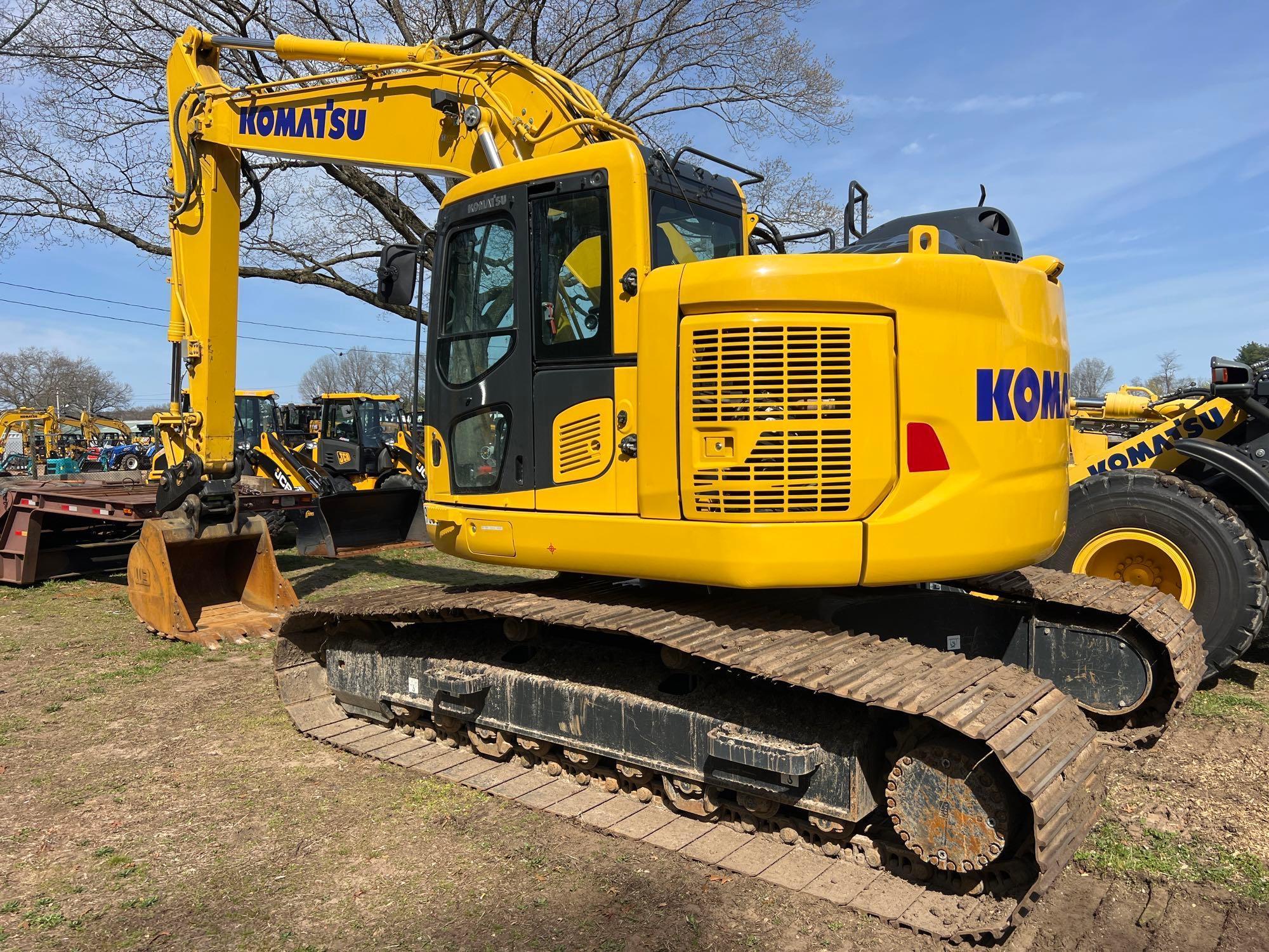 2023 KOMATSU PC238USLC HYDRAULIC EXCAVATOR powered by Komatsu diesel engine, equipped with Cab, air,