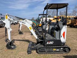 2023 BOBCAT E20 HYDRAULIC EXCAVATOR SN-11585 powered by diesel engine, equipped with OROPS, front