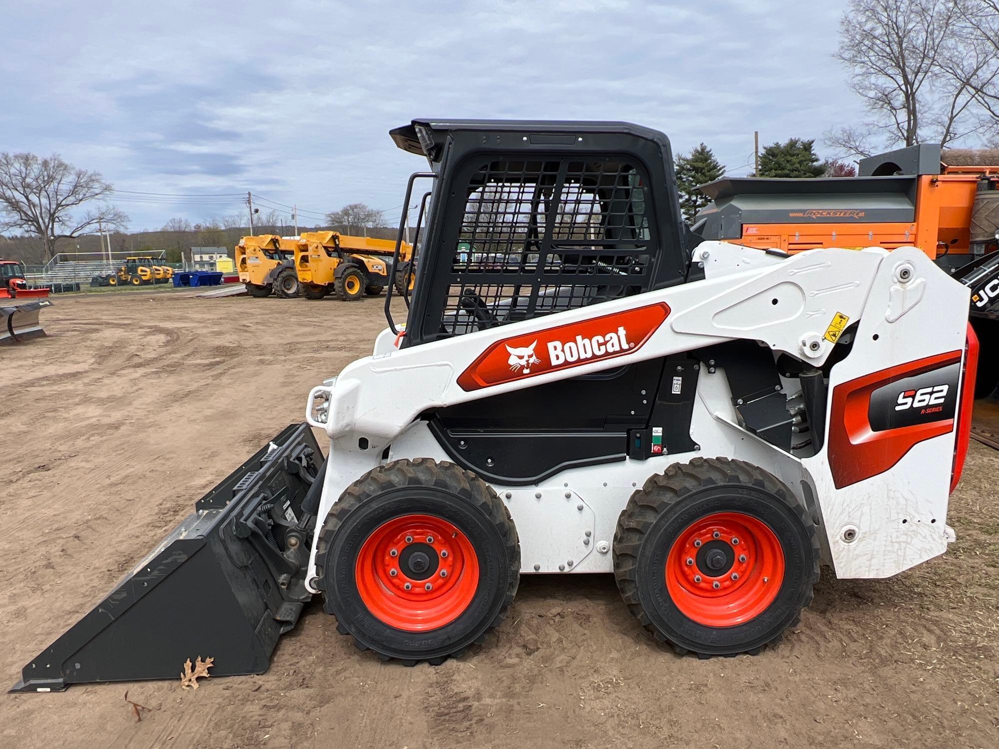 2023 BOBCAT S62 SKID STEER... SN-20246 powered by diesel engine, equipped with rollcage, auxiliary