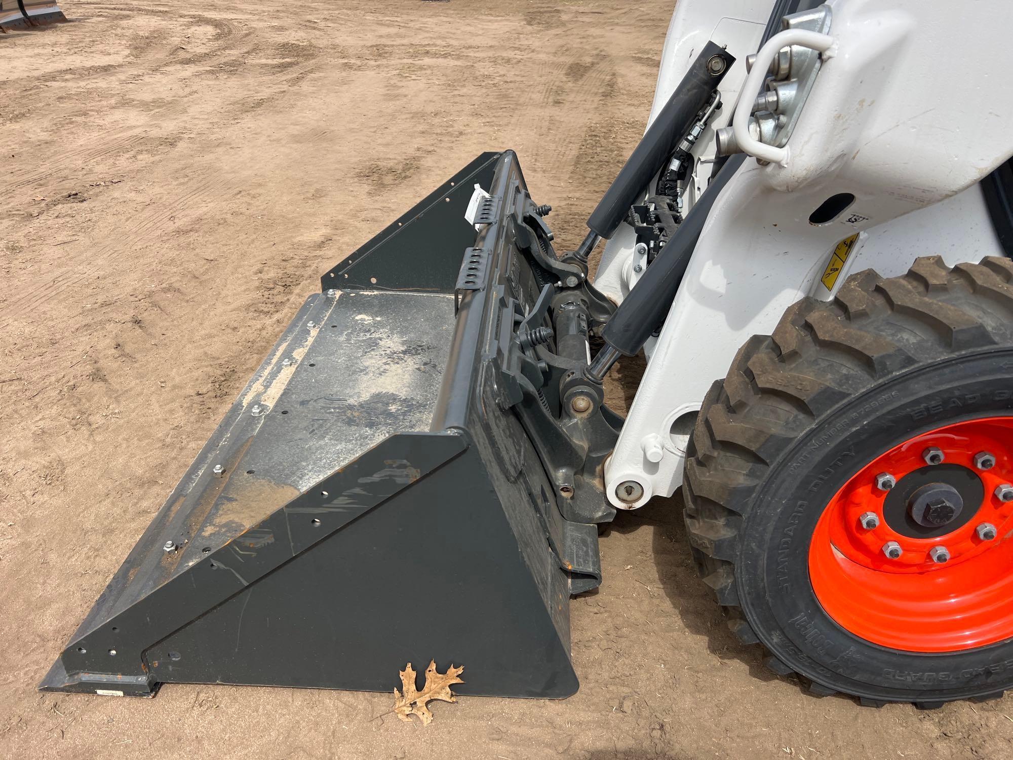 2023 BOBCAT S62 SKID STEER... SN-20246 powered by diesel engine, equipped with rollcage, auxiliary