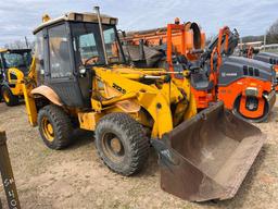 JCB 212S TRACTOR LOADER BACKHOE SN-1762283 4x4, powered by diesel engine, equipped with EROPS, rear