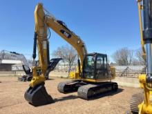 2021 CAT 313FL GC HYDRAULIC EXCAVATOR SN:GJD10532 powered by Cat diesel engine, equipped with Cab,