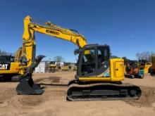 2020 KOBELCO SK140SRLC-5 HYDRAULIC EXCAVATOR SN:YH08015315 powered by diesel engine, equipped with