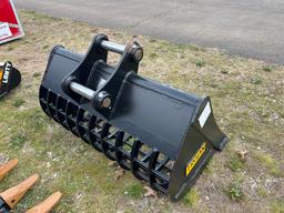 NEW TROJAN 48IN. SCREENING BUCKET EXCAVATOR BUCKET 50mm pins fits to: Cat 307/308, Komatsu PC78/88,