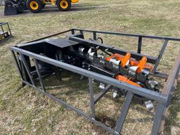NEW MOWER KING ECSSCT72 74IN. TRENCHER SKID STEER ATTACHMENT