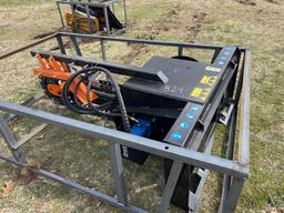 NEW MOWER KING ECSSCT72 74IN. TRENCHER SKID STEER ATTACHMENT