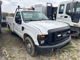 2009 FORD F250 SUPER DUTY UTILITY TRUCK VN:A02373 powered by gas engine, equipped with automatic