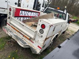 2009 FORD F250 SUPER DUTY UTILITY TRUCK VN:A02373 powered by gas engine, equipped with automatic