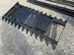 NEW ROOT RAKE SKID STEER ATTACHMENT