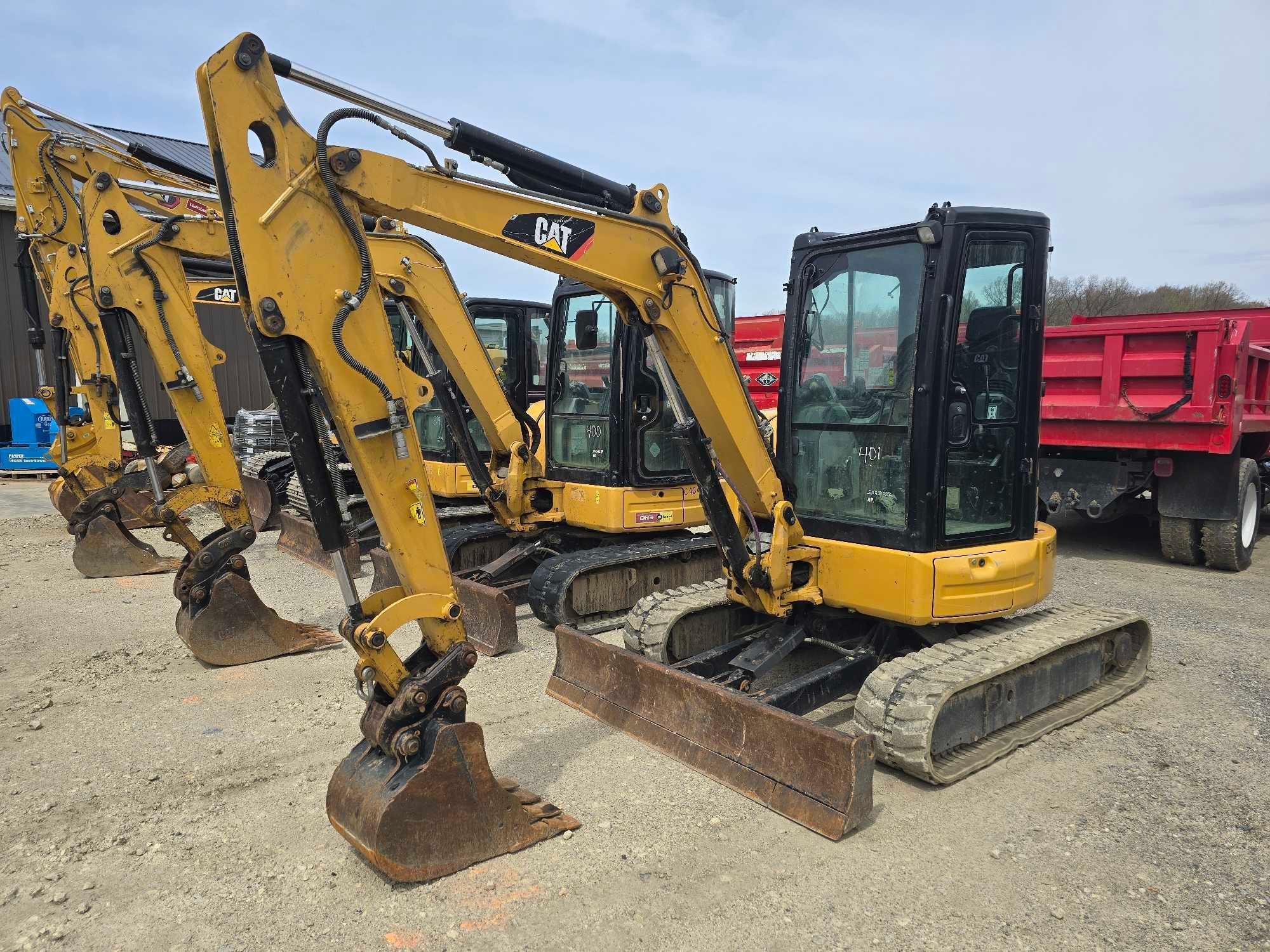 2020 CAT 304E2CR HYDRAULIC EXCAVATOR SN:AME407022 powered by Cat C2.4 diesel engine, equipped with