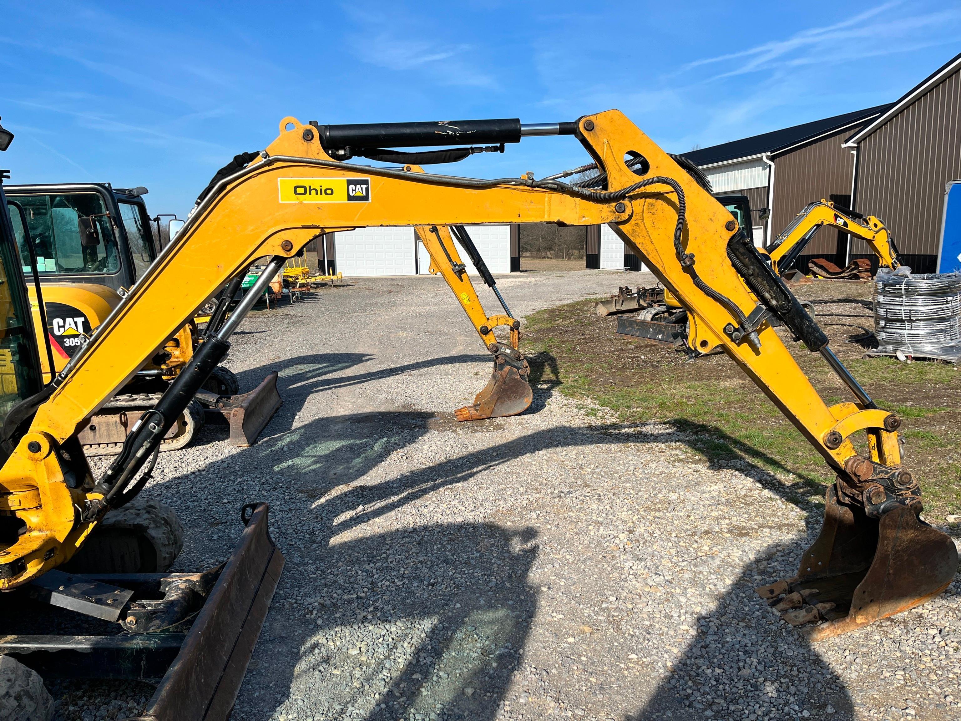 2020 CAT 304E2CR HYDRAULIC EXCAVATOR SN:AME407022 powered by Cat C2.4 diesel engine, equipped with