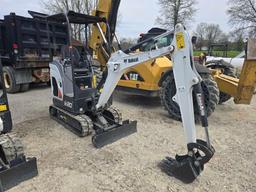 2023 BOBCAT E20 HYDRAULIC EXCAVATOR SN-G11417 powered by diesel engine, equipped with OROPS, front