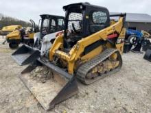 2018 CAT 259 RUBBER TRACKED SKID STEER SN:FTL15040 powered by Cat diesel engine, equipped with