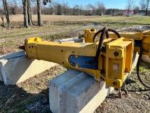 CAT H130C HYDRAULIC HAMMER SN:7CM00608 11/16/09 rebuild, with Allied Gator MT40 coupler head, chisel