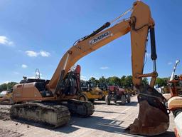 2015 CASE CX470C HYDRAULIC EXCAVATOR SN:DAC470K6NFS6S1160 powered by Isuzu AL-6UZ1X diesel engine,