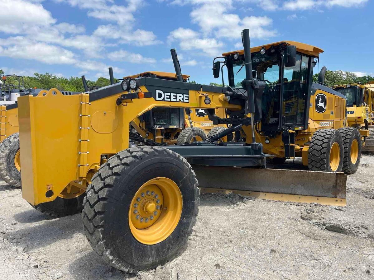 2021 JOHN DEERE 770G MOTOR GRADER SN:AMF711257 powered by John Deere diesel engine, equipped with