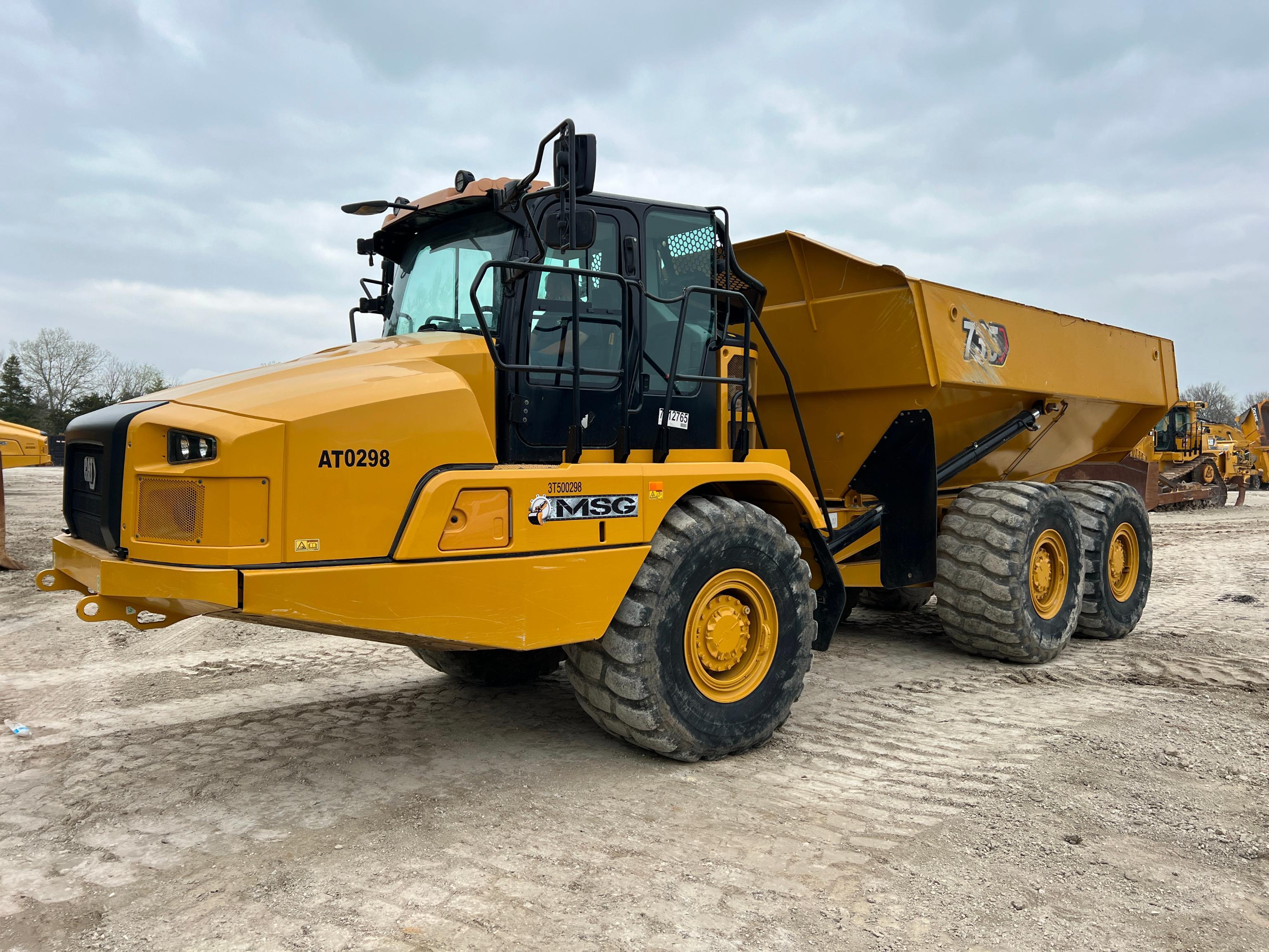 2021 CAT 735 ARTICULATED HAUL TRUCK SN:CAT00735E3T500298 6x6, powered by Cat diesel engine, equipped