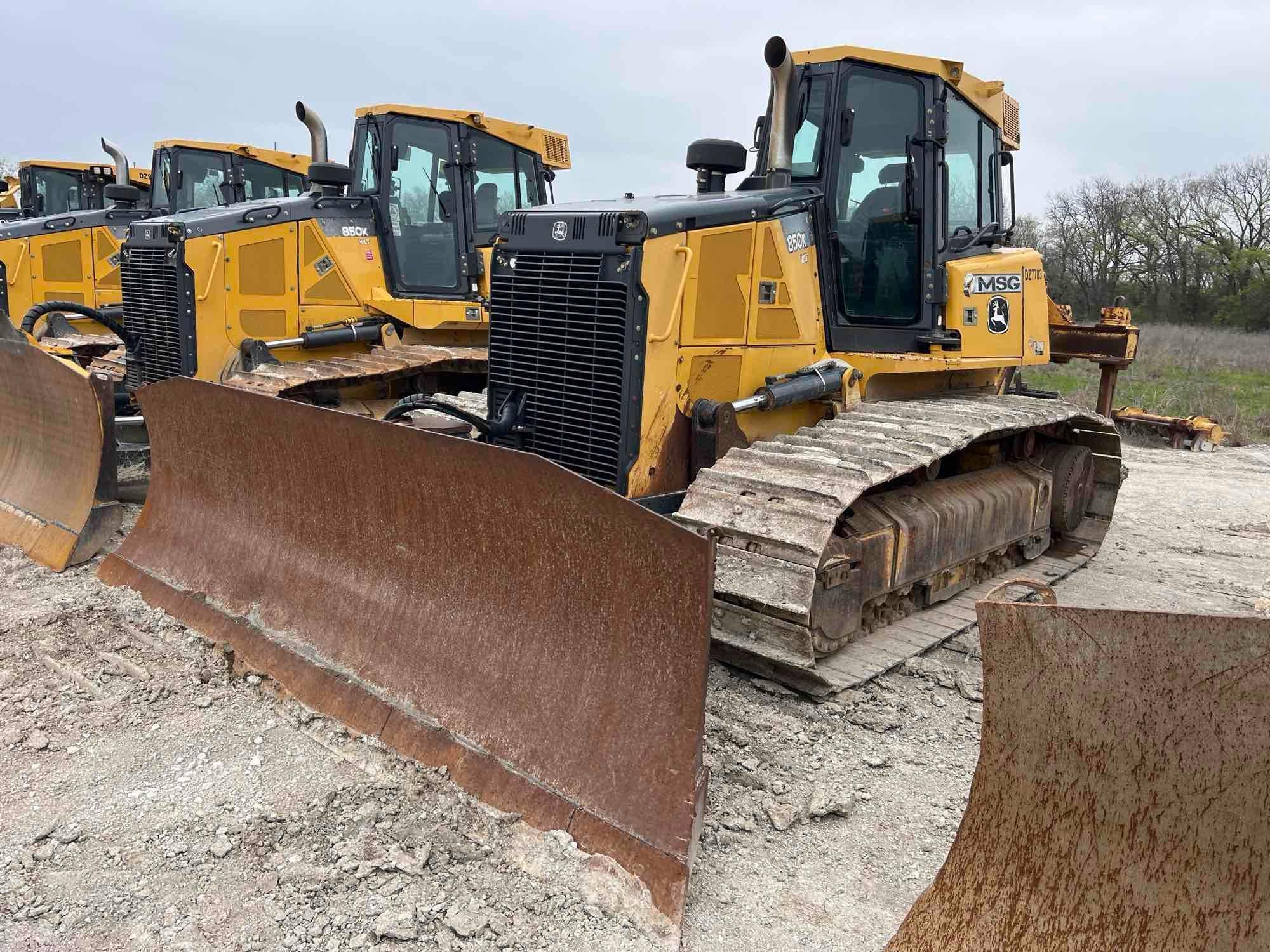 2014 JOHN DEERE 850K WLT CRAWLER TRACTOR SN:1T0850KXLEE267783 powered by John Deere Power Tech PSS