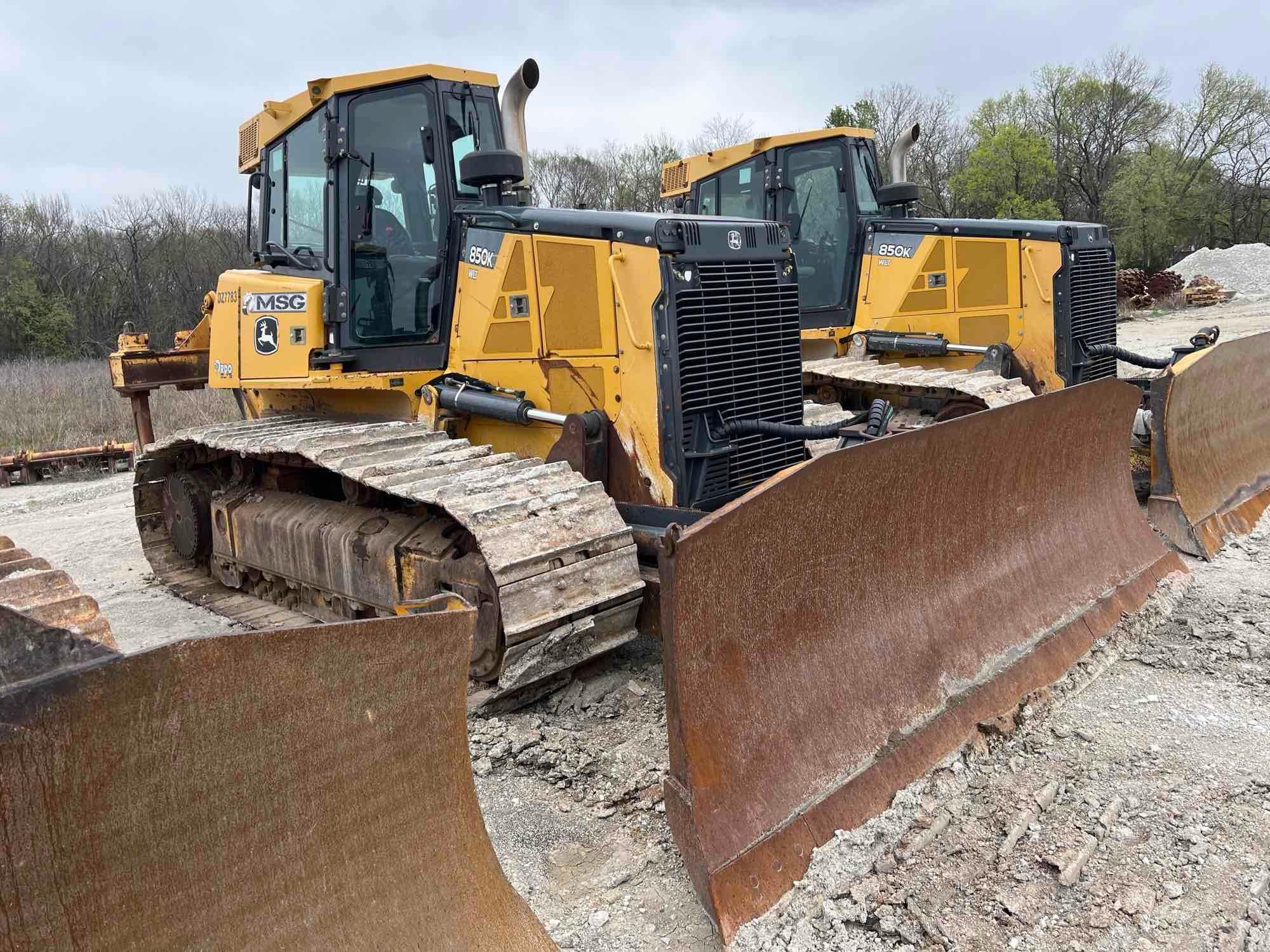 2014 JOHN DEERE 850K WLT CRAWLER TRACTOR SN:1T0850KXLEE267783 powered by John Deere Power Tech PSS