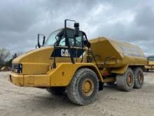 2012 CAT 725 WATER TRUCK SN:CAT00725KB1L02645...6x6, powered by Cat C11 diesel engine, equipped with