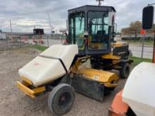 LAYMOR 400 SWEEPER SN:33996...powered by diesel engine, equipped with EROPS, air, heat, 8ft. broom,