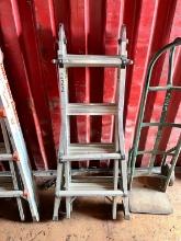 ALUMINUM MULTI-USE LADDER SUPPORT EQUIPMENT